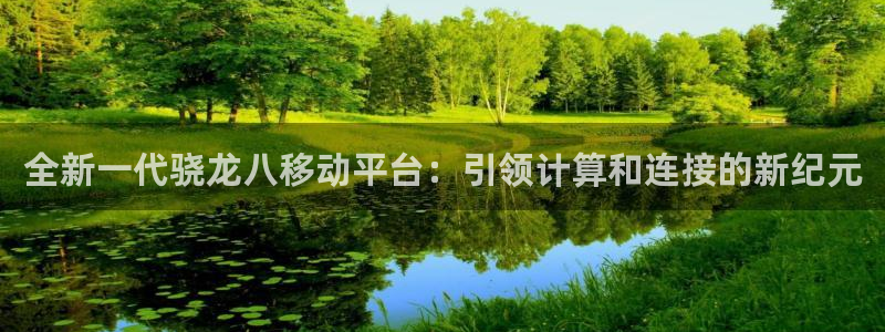 壹号大舞台网站：全新一代骁龙八移动平台：引领计算和连接的新纪元