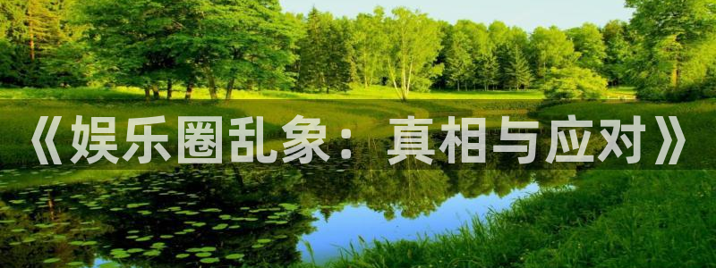k8凯发那个爆率高：《娱乐圈乱象：真相与应对》